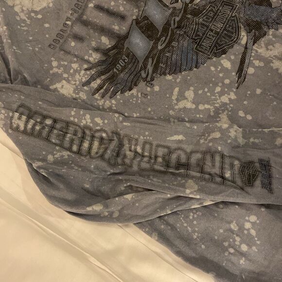 Harley-Davidson Distressed Graphic Tee Chimney Rock NC - Picture 4 of 8